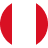 Country flag of Peru